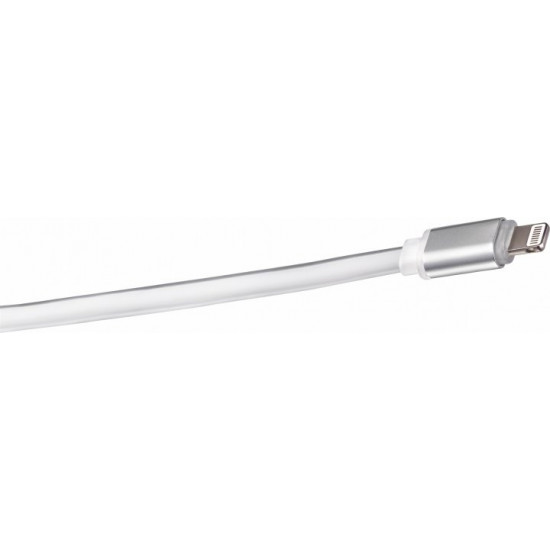 Кабель синхронизации Logan Apple Lightning to USB 1 м White (EL118-010WH) Кабель синхронизации Logan Apple Lightning to USB 1 м White (EL118-010WH)