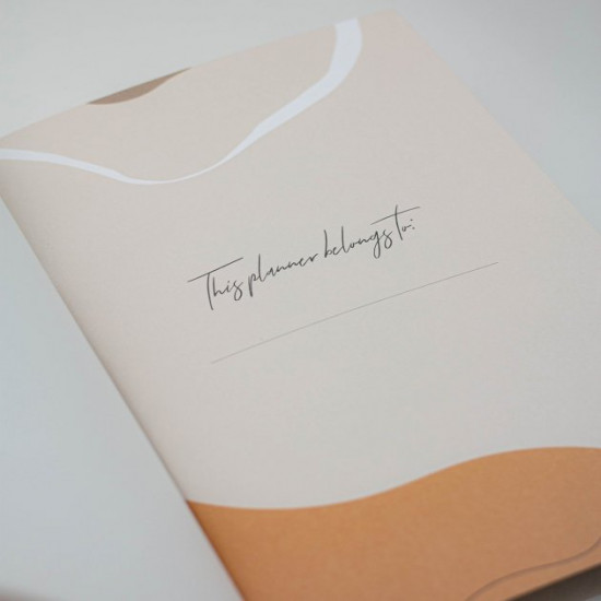 Недатований планер Yourplanner Aesthetic vol.2 білий Недатований планер Yourplanner Aesthetic vol.2 білий