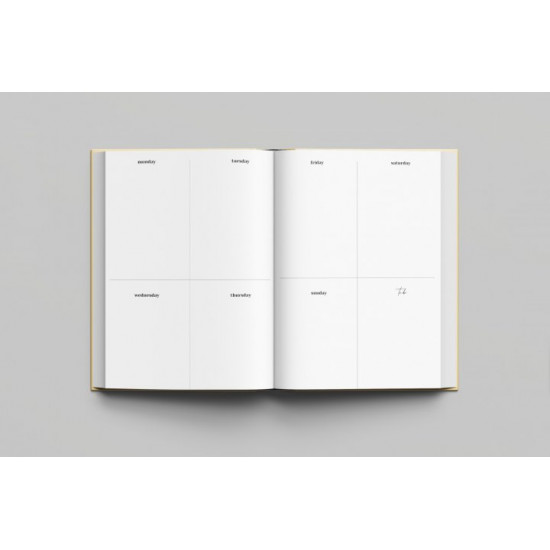Недатований планер Yourplanner Aesthetic vol.2 білий Недатований планер Yourplanner Aesthetic vol.2 білий