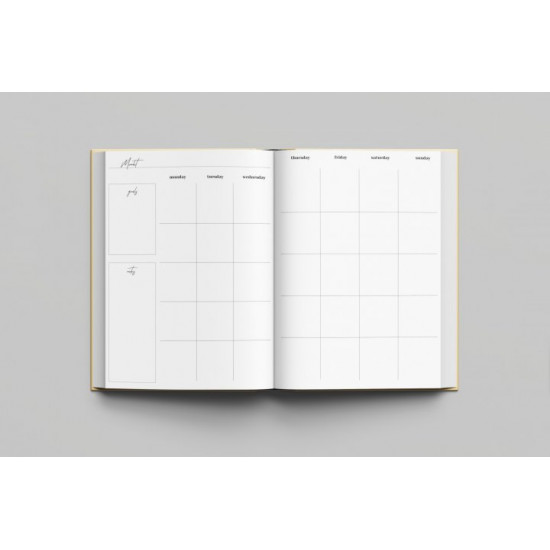 Недатований планер Yourplanner Aesthetic vol.2 білий Недатований планер Yourplanner Aesthetic vol.2 білий