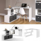 Стіл комп'ютерний кутовий Forte Alma 1200x770x500 Стіл комп'ютерний кутовий Forte Alma 1200x770x500