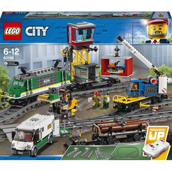 Конструктор LEGO City Товарний поїзд 1226 деталей (60198) (5702016109795)