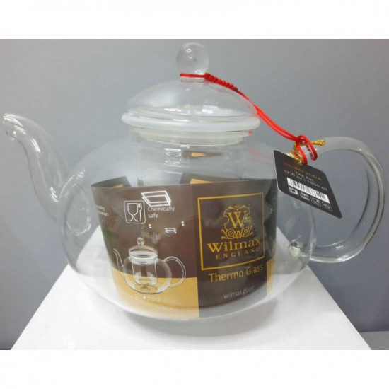 Чайник-заварник Wilmax Thermo 1550 мл із фільтром зі скла 888814 WL Чайник-заварник Wilmax Thermo 1550 мл із фільтром зі скла 888814 WL