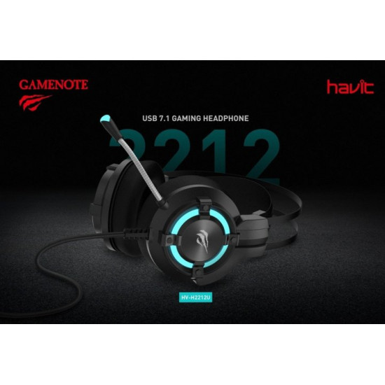 Наушники игровые HAVIT HV-H2212U GAMING Наушники игровые HAVIT HV-H2212U GAMING