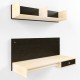 Навісний стіл AirTable R1 Kit Comfy-Home венге+дуб молочний Навісний стіл AirTable R1 Kit Comfy-Home венге+дуб молочний