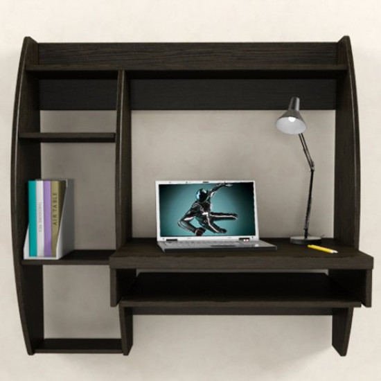 Навісний комп'ютерний стіл AirTable Valko Comfy-Home Венге Навісний комп'ютерний стіл AirTable Valko Comfy-Home Венге
