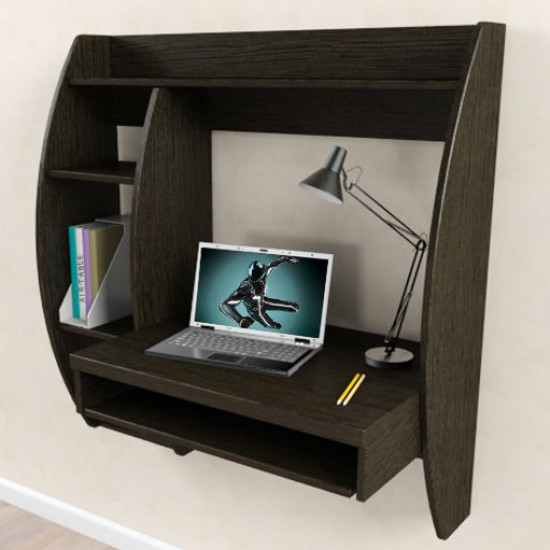 Навісний комп'ютерний стіл AirTable Valko Comfy-Home Венге Навісний комп'ютерний стіл AirTable Valko Comfy-Home Венге