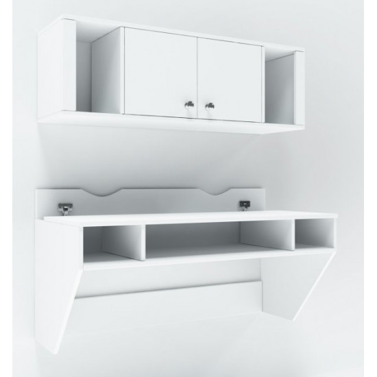 Навісний стіл AirTable-II Kit Comfy-Home білий Навісний стіл AirTable-II Kit Comfy-Home білий