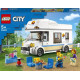 Конструктор LEGO City Great Vehicles Каникулы в доме на колесах 190 деталей (60283) Конструктор LEGO City Great Vehicles Каникулы в доме на колесах 190 деталей (60283)