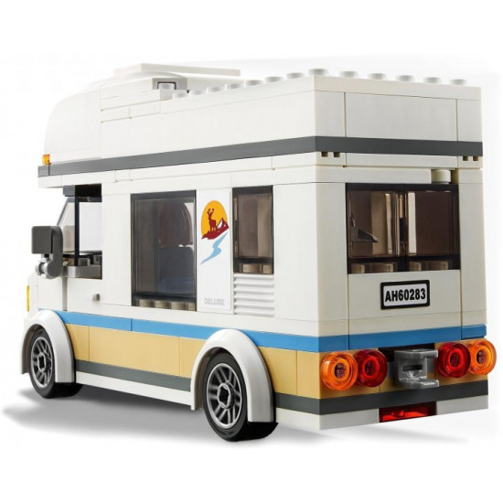 Конструктор LEGO City Great Vehicles Каникулы в доме на колесах 190 деталей (60283) Конструктор LEGO City Great Vehicles Каникулы в доме на колесах 190 деталей (60283)