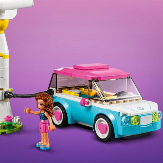 Конструктор LEGO Friends Електромобіль Олівії 183 деталей (41443) Конструктор LEGO Friends Електромобіль Олівії 183 деталей (41443)