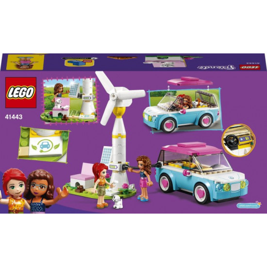 Конструктор LEGO Friends Електромобіль Олівії 183 деталей (41443) Конструктор LEGO Friends Електромобіль Олівії 183 деталей (41443)
