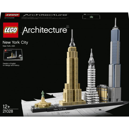 Конструктор LEGO Architecture Архітектура Нью-Йорка (21028)