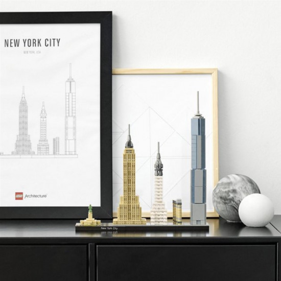 Конструктор LEGO Architecture Архітектура Нью-Йорка (21028)