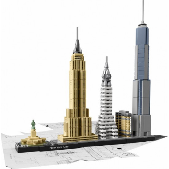 Конструктор LEGO Architecture Архітектура Нью-Йорка (21028)