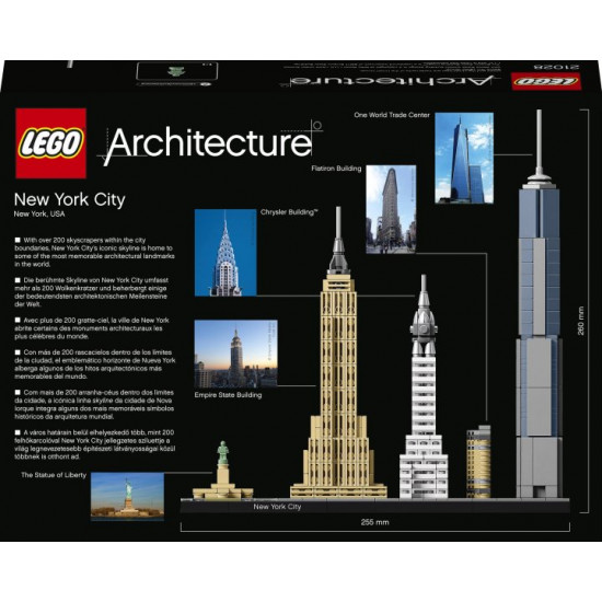Конструктор LEGO Architecture Архітектура Нью-Йорка (21028)