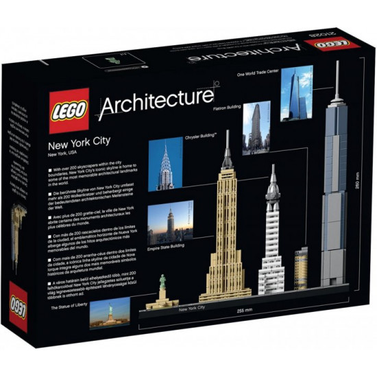 Конструктор LEGO Architecture Архітектура Нью-Йорка (21028)