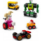 Конструктор LEGO Classic Кубики та колеса 653 деталі (11014)