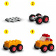 Конструктор LEGO Classic Кубики та колеса 653 деталі (11014)