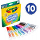 Набор маркеров Crayola Ultra Clean Washable Markers 10 штук (58-7851) Набор маркеров Crayola Ultra Clean Washable Markers 10 штук (58-7851)