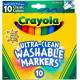 Набор маркеров Crayola Ultra Clean Washable Markers 10 штук (58-7851) Набор маркеров Crayola Ultra Clean Washable Markers 10 штук (58-7851)