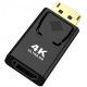 Перехідник U&P DisplayPort - HDMI 4K 0.1 м Black (WAZ-HD82-BK)