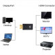 Перехідник U&P DisplayPort - HDMI 4K 0.1 м Black (WAZ-HD82-BK)