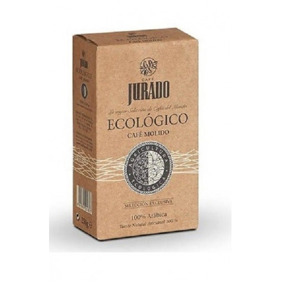 Молота кава Jurado Ecologico 250 гр Молота кава Jurado Ecologico 250 гр