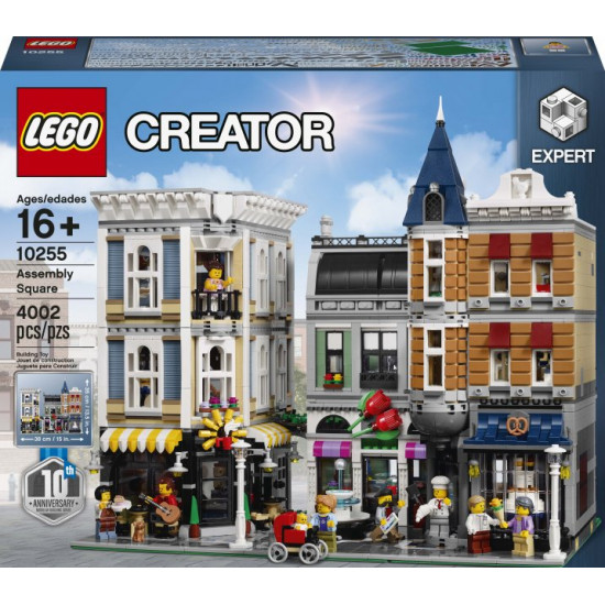 Конструктор LEGO Creator Expert Городская площадь 4002 детали (10255) Конструктор LEGO Creator Expert Городская площадь 4002 детали (10255)