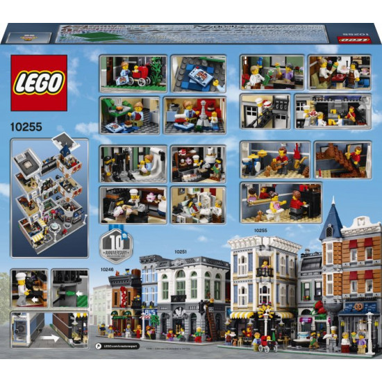 Конструктор LEGO Creator Expert Городская площадь 4002 детали (10255) Конструктор LEGO Creator Expert Городская площадь 4002 детали (10255)