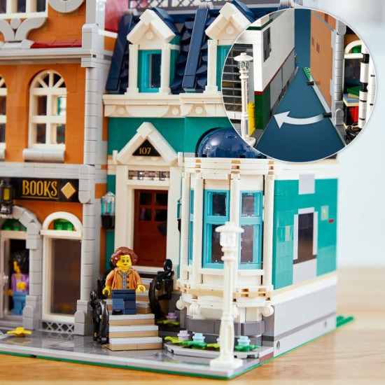 Конструктор LEGO Creator Expert Книгарня 2504 деталей (10270) Конструктор LEGO Creator Expert Книгарня 2504 деталей (10270)