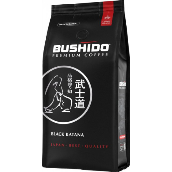 Кава в зернах Bushido Black Katana 1 кг (5060367340534)