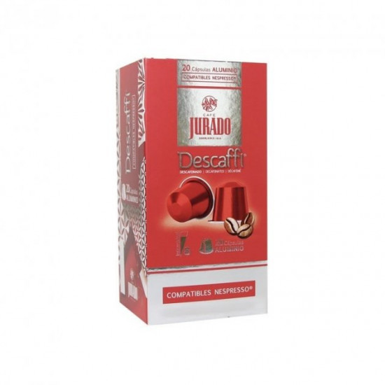 Капсули Nespresso Descaffi Aluminio №8 М'який (20 капсул) Капсули Nespresso Descaffi Aluminio №8 М'який (20 капсул)