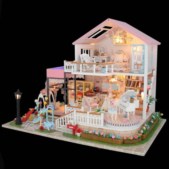 Румбокс 3D Интерьерный конструктор DIY House Hongda craft «Мечта принцессы» (13846) Румбокс 3D Интерьерный конструктор DIY House Hongda craft «Мечта принцессы» (13846)