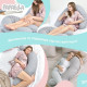 Подушка для беременных и кормления Papaella 30х170 см Корона Мятно-бежевая (4820227284993) Подушка для беременных и кормления Papaella 30х170 см Корона Мятно-бежевая (4820227284993)