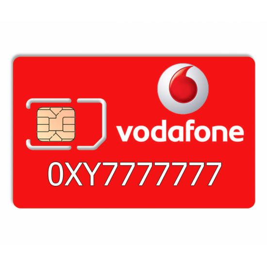 Прекрасний номер Vodafone 0XY7777777 Прекрасний номер Vodafone 0XY7777777
