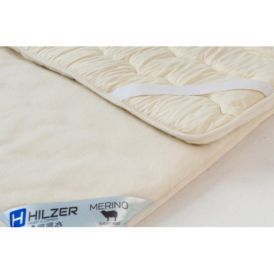 Наматрацник MERINO з елітного полотна вовни породи Меринос 220х200 Hilzer WM9 Наматрацник MERINO з елітного полотна вовни породи Меринос 220х200 Hilzer WM9
