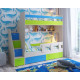 Двоярусне ліжко KidsBunkBed K-022 дуб сонома білий 2332х832х2016 мм Двоярусне ліжко KidsBunkBed K-022 дуб сонома білий 2332х832х2016 мм
