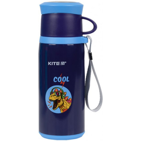 Термос Kite Cool 350 мл Синій (K21-305-02) Термос Kite Cool 350 мл Синій (K21-305-02)