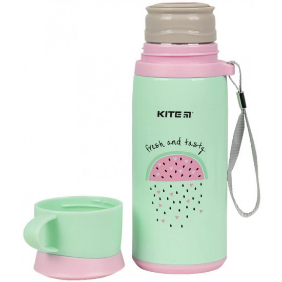 Термос Kite Fresh 350 мл Бірюзовий (K21-305-03) Термос Kite Fresh 350 мл Бірюзовий (K21-305-03)