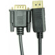 Кабель PowerPlant DisplayPort (M) - VGA (M) 1 м Чорний (CA911882) Кабель PowerPlant DisplayPort (M) - VGA (M) 1 м Чорний (CA911882)
