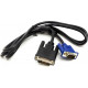 Відеокабель PowerPlant DVI-I (24+5) (M) - VGA (M) 1 м Чорний (CA911981) Відеокабель PowerPlant DVI-I (24+5) (M) - VGA (M) 1 м Чорний (CA911981)