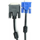 Відеокабель PowerPlant DVI-I (24+5) (M) - VGA (M) 1 м Чорний (CA911981) Відеокабель PowerPlant DVI-I (24+5) (M) - VGA (M) 1 м Чорний (CA911981)