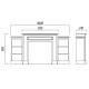 Декоративный фальш-камин Aristocrat Decor FN013 Декоративный фальш-камин Aristocrat Decor FN013