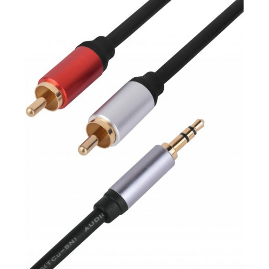 Кабель Ultra 3.5 мм - 2хRCA 10 м (UC103-1000)