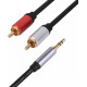 Кабель Ultra 3.5 мм - 2хRCA 10 м (UC103-1000)