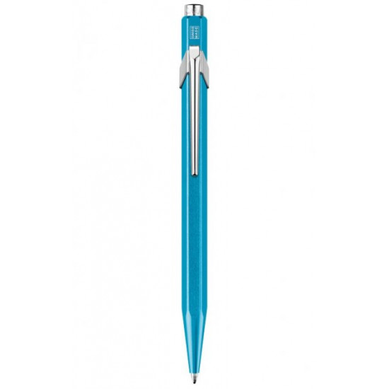 Ручка Caran d'Ache 849 Metal-X блакитна Ручка Caran d'Ache 849 Metal-X блакитна