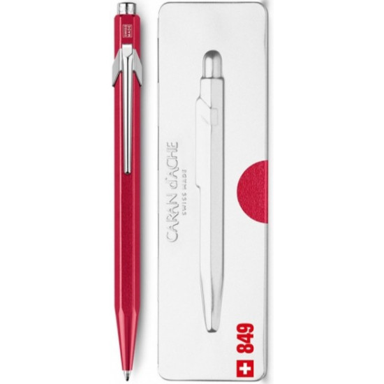 Ручка Caran d´Ache 849 Metal-X червона + бокс Ручка Caran d´Ache 849 Metal-X червона + бокс