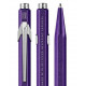 Ручка Caran d'Ache 849 Nespresso фіолетова + бокс Ручка Caran d'Ache 849 Nespresso фіолетова + бокс