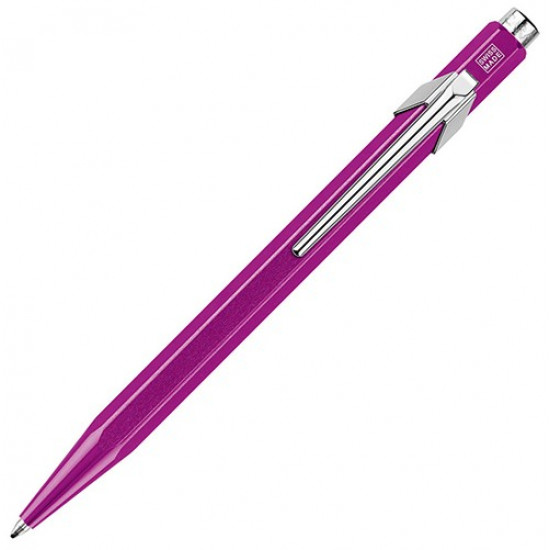 Ручка Caran d'Ache 849 Metal-X фіолетова + бокс Ручка Caran d'Ache 849 Metal-X фіолетова + бокс